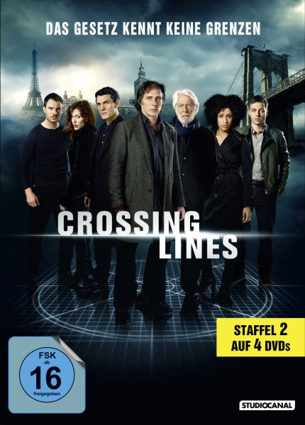 Crossing Lines - Staffel 2 (4 DVDs)– JETZT KAUFEN BEI GLACIER GAMES .at
