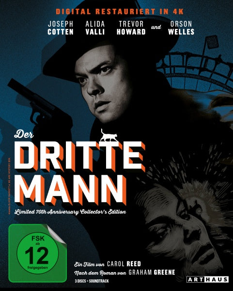 Der dritte Mann - Limited 70th Anniversary Collector's Edition (4 Blu-rays)– JETZT KAUFEN BEI GLACIER GAMES .at