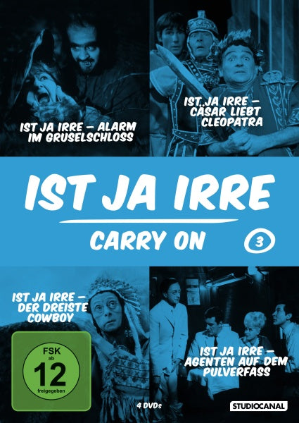 Ist ja irre - Carry On Vol. 3 (4 DVDs)– JETZT KAUFEN BEI GLACIER GAMES .at