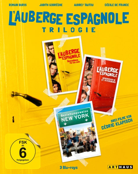 L'Auberge espagnole - Die Trilogie (3 Blu-rays)– JETZT KAUFEN BEI GLACIER GAMES .at