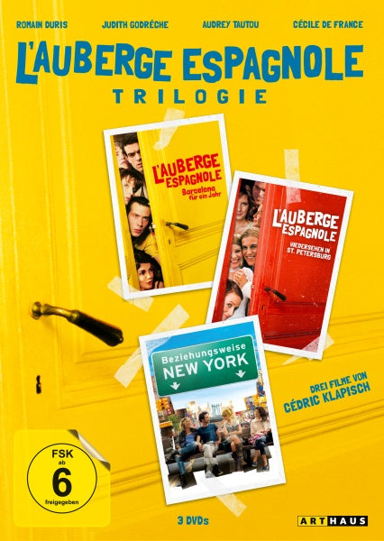 L'Auberge espagnole - Die Trilogie (3 DVDs)– JETZT KAUFEN BEI GLACIER GAMES .at