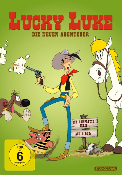Lucky Luke - Die neuen Abenteuer - Die komplette Serie (8 DVDs)– JETZT KAUFEN BEI GLACIER GAMES .at