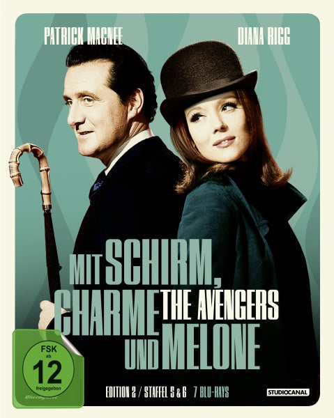 Mit Schirm, Charme und Melone - Edition 2 (7 Blu-rays)– JETZT KAUFEN BEI GLACIER GAMES .at