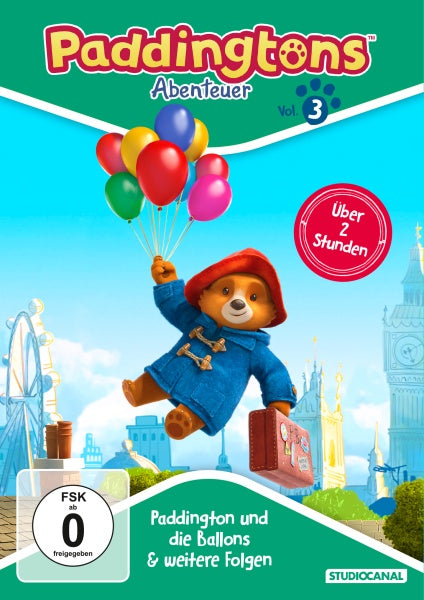 Paddingtons Abenteuer - Vol. 3 (DVD)– JETZT KAUFEN BEI GLACIER GAMES .at