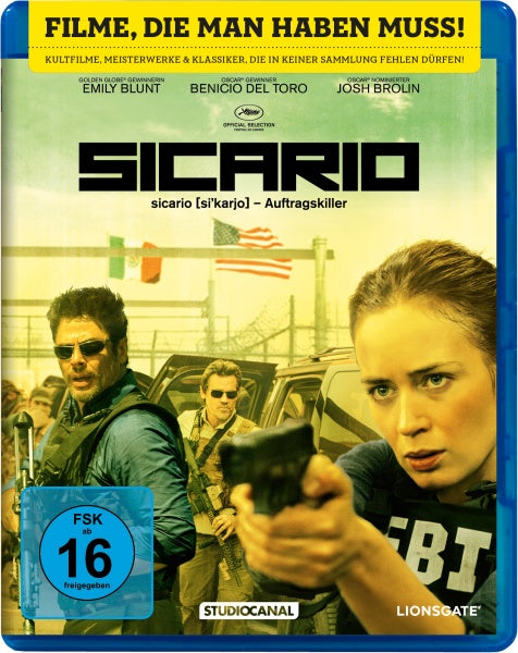 Sicario (Blu-ray)– JETZT KAUFEN BEI GLACIER GAMES .at