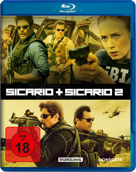 Sicario 1 & 2 (2 Blu-rays)– JETZT KAUFEN BEI GLACIER GAMES .at