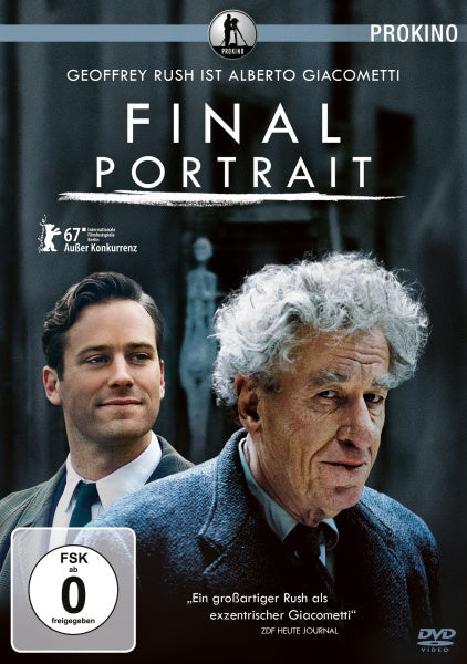 The Final Portrait (DVD)– JETZT KAUFEN BEI GLACIER GAMES .at