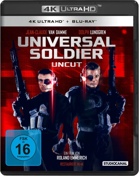 Universal Soldier - Uncut (4K Ultra HD+Blu-ray)– JETZT KAUFEN BEI GLACIER GAMES .at