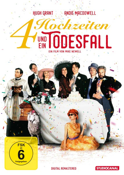 Vier Hochzeiten und ein Todesfall - Digital Remastered (DVD)– JETZT KAUFEN BEI GLACIER GAMES .at