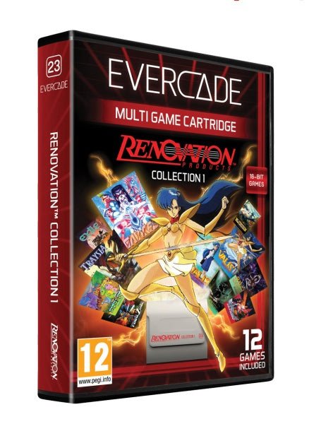 Blaze Evercade Renovation Cartridge 1– JETZT KAUFEN BEI GLACIER GAMES .at