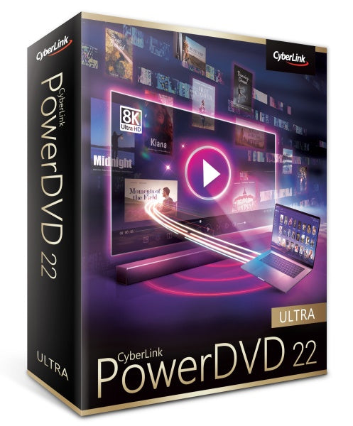 CyberLink PowerDVD 22 Ultra | Preisgekrönter Media Player für Blu-ray-/DVD-Disc und…– JETZT KAUFEN BEI GLACIER GAMES .at