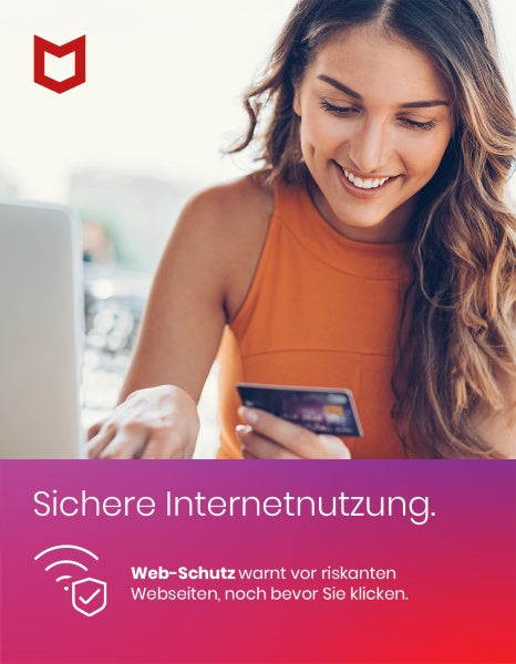 McAfee Internet Security, 3-Geräte, 1-Jahr, Windows/Mac/Android/iOS (Code in a Box)– JETZT KAUFEN BEI GLACIER GAMES .at