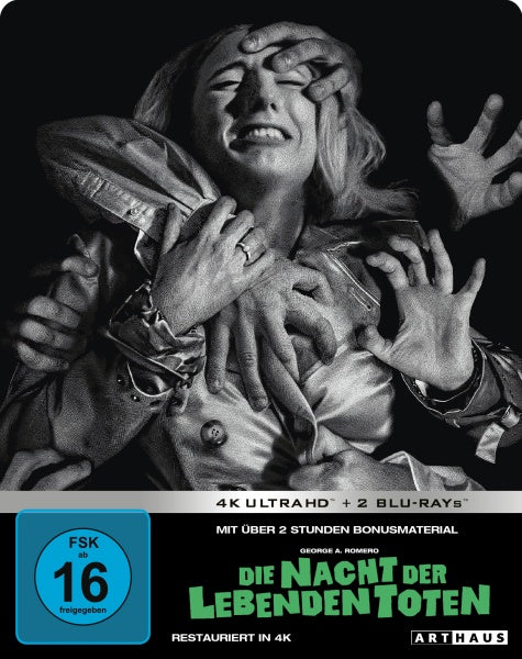 Die Nacht der lebenden Toten - Limited Steelbook Edition (4K Ultra HD + 2 Blu-rays)– JETZT KAUFEN BEI GLACIER GAMES .at