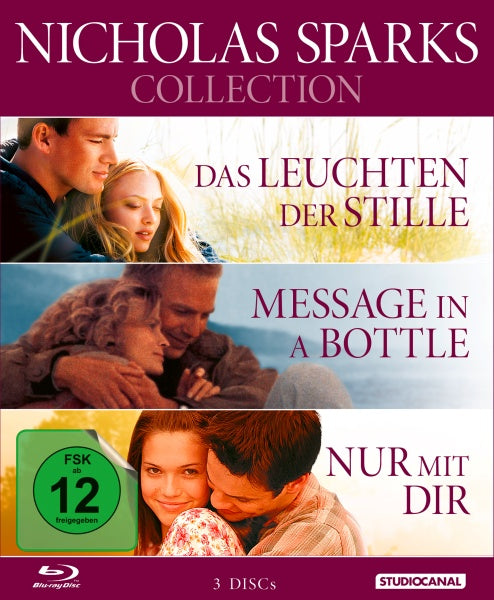 Nicholas Sparks Collection (3 Blu-rays)– JETZT KAUFEN BEI GLACIER GAMES .at