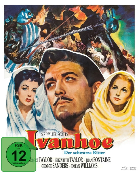 Ivanhoe - Der schwarze Ritter (Digipack, Blu-ray+DVD)– JETZT KAUFEN BEI GLACIER GAMES .at