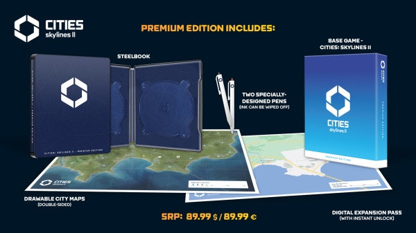 Cities: Skylines II Premium Edition (PS5)– JETZT KAUFEN BEI GLACIER GAMES .at