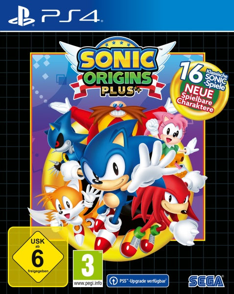 Sonic Origins Plus Limited Edition (PS4)– JETZT KAUFEN BEI GLACIER GAMES .at