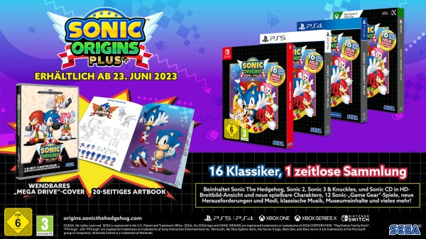 Sonic Origins Plus Limited Edition (Switch)