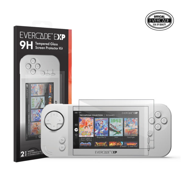 Blaze Evercade EXP Tempered Glass – Bild 3– JETZT KAUFEN BEI GLACIER GAMES .at