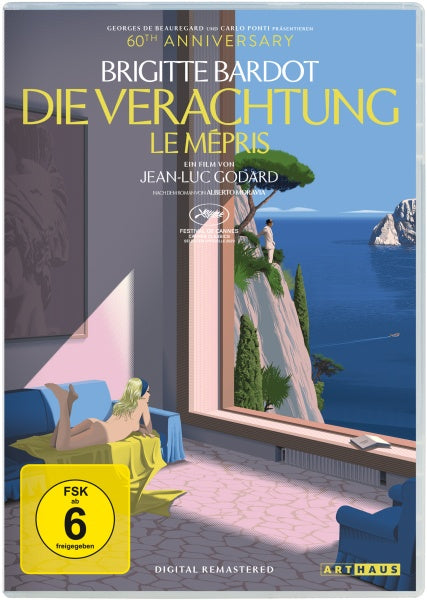 Die Verachtung - Le Mépris - 60th Anniversary Edition - Digital Remastered (DVD)– JETZT KAUFEN BEI GLACIER GAMES .at
