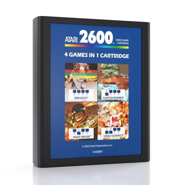 4 in 1 Game Cartridge and Paddle Pack (Atari 2600+ Cartridge) – Bild 3– JETZT KAUFEN BEI GLACIER GAMES .at