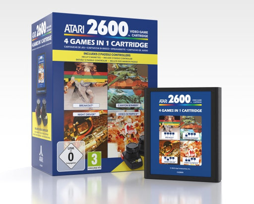 4 in 1 Game Cartridge and Paddle Pack (Atari 2600+ Cartridge)– JETZT KAUFEN BEI GLACIER GAMES .at