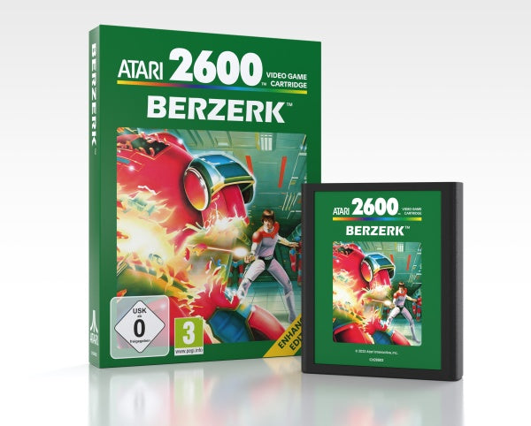 Berzerk Enhanced Edition (Atari 2600+ Cartridge)– JETZT KAUFEN BEI GLACIER GAMES .at