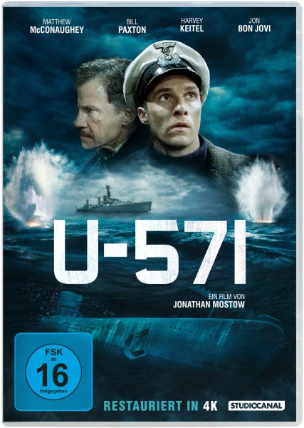 U-571 - Digital Remastered (DVD)– JETZT KAUFEN BEI GLACIER GAMES .at