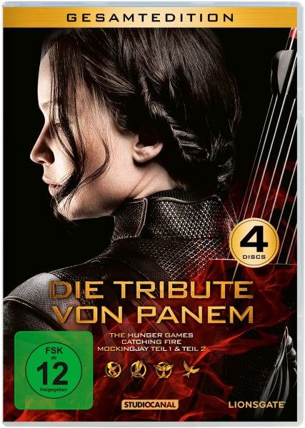 Die Tribute von Panem Gesamtedition (4 DVDs)– JETZT KAUFEN BEI GLACIER GAMES .at