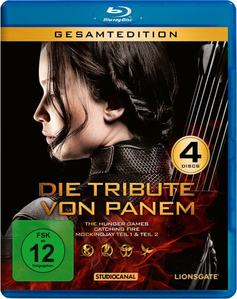 Die Tribute von Panem Gesamtedition (4 Blu-rays)– JETZT KAUFEN BEI GLACIER GAMES .at