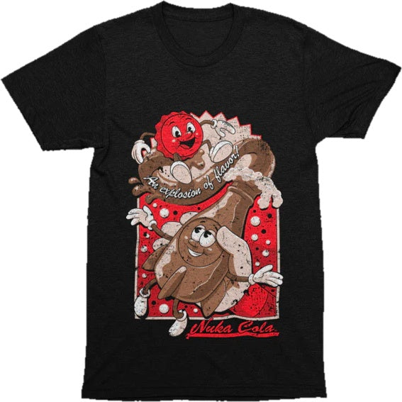Fallout T-Shirt "Nuka Cola Vintage Ad" Black M– JETZT KAUFEN BEI GLACIER GAMES .at