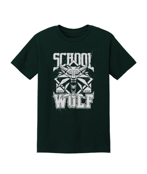 The Witcher T-Shirt "School of the Wolf" Black XL– JETZT KAUFEN BEI GLACIER GAMES .at