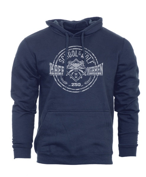 The Witcher Hoodie "School of the Wolf" Blue M