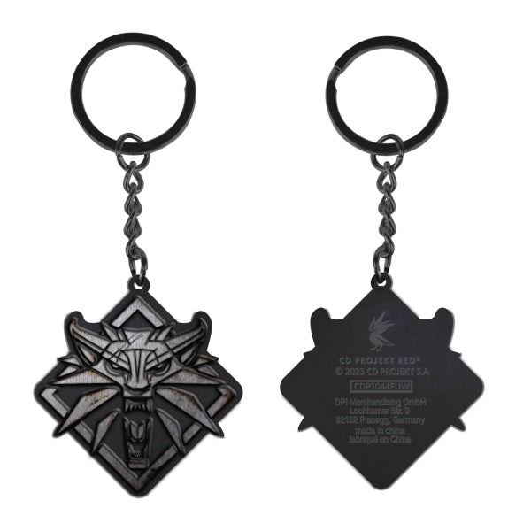 The Witcher Keychain "White Wolf"