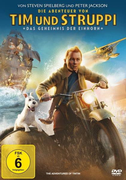 Die Abenteuer von Tim und Struppi - Das Geheimnis der Einhorn (DVD)– JETZT KAUFEN BEI GLACIER GAMES .at