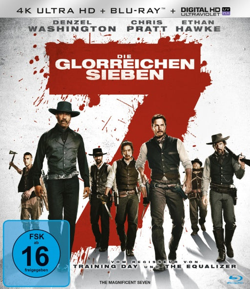 Die glorreichen Sieben (2017) (4K-UHD)– JETZT KAUFEN BEI GLACIER GAMES .at