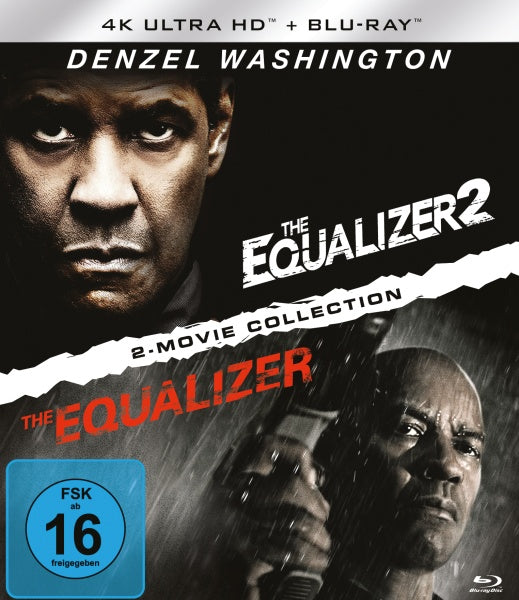Equalizer 1 & 2 (2 4K-UHDs + 2 Blu-rays)– JETZT KAUFEN BEI GLACIER GAMES .at