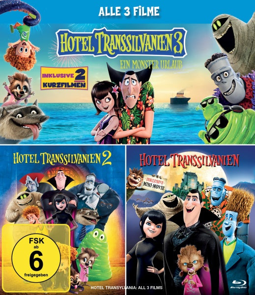 Hotel Transsilvanien 1-3 (3 Blu-rays)– JETZT KAUFEN BEI GLACIER GAMES .at