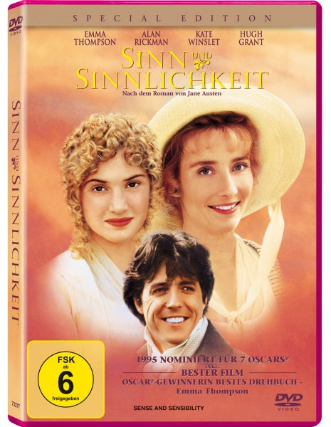 Sinn und Sinnlichkeit - Sense & Sensibility (1995) (DVD)– JETZT KAUFEN BEI GLACIER GAMES .at