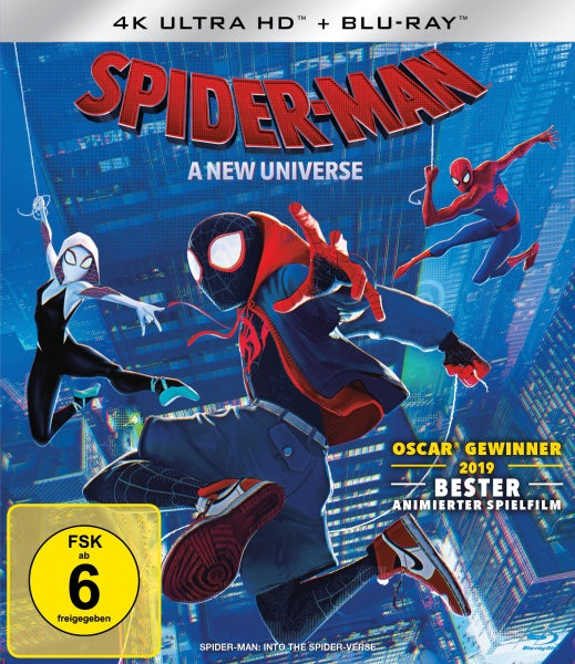 Spider-Man: A New Universe (4K-UHD+Blu-ray)– JETZT KAUFEN BEI GLACIER GAMES .at
