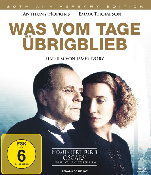 Was vom Tage übrig blieb (Blu-ray)