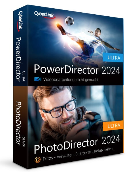 CyberLink PowerDirector 2024 Ultra & PhotoDirector 2024 Ultra | Benutzerfreundliches…– JETZT KAUFEN BEI GLACIER GAMES .at