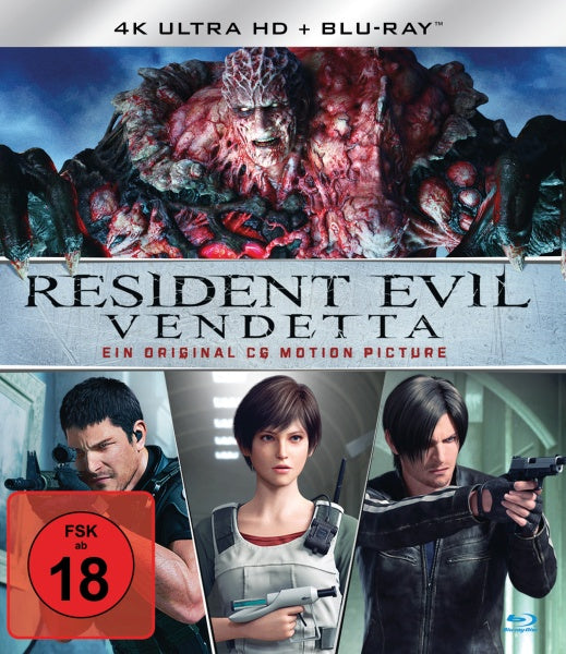 Resident Evil: Vendetta (4K-UHD+Blu-ray)– JETZT KAUFEN BEI GLACIER GAMES .at