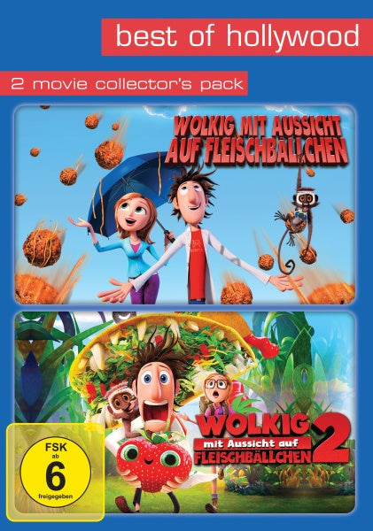 Wolkig mit Aussicht auf Fleischbällchen 1&2 (Best of Hollywood) (2 DVDs)– JETZT KAUFEN BEI GLACIER GAMES .at