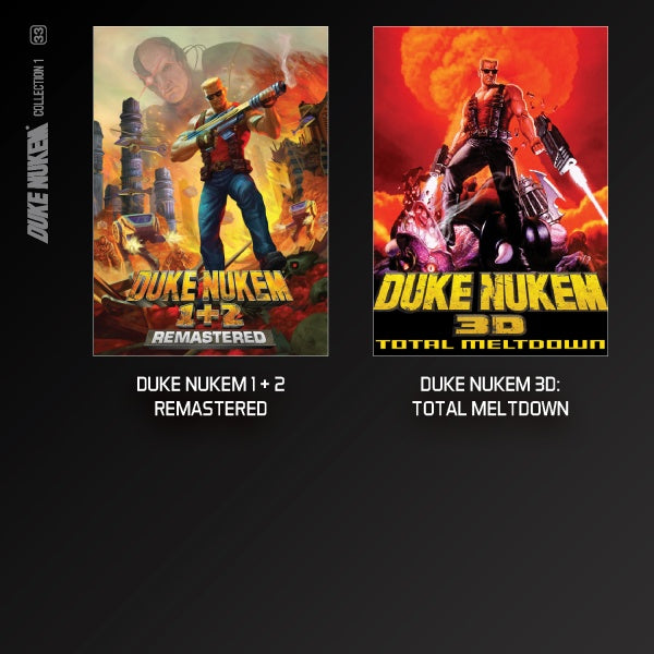 Blaze Evercade Duke Nukem Collection 1 Cartridge