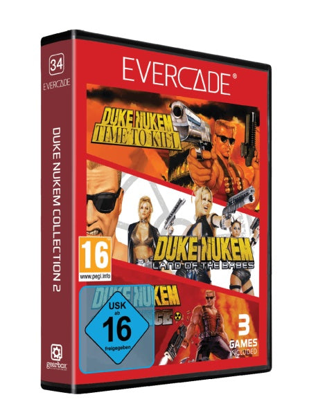 Blaze Evercade Duke Nukem Collection 2 Cartridge