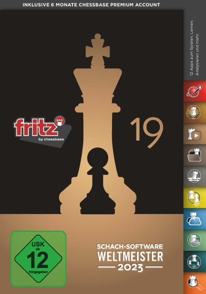 Fritz 19 - Schach-Software-Weltmeister 2023 (PC)– JETZT KAUFEN BEI GLACIER GAMES .at