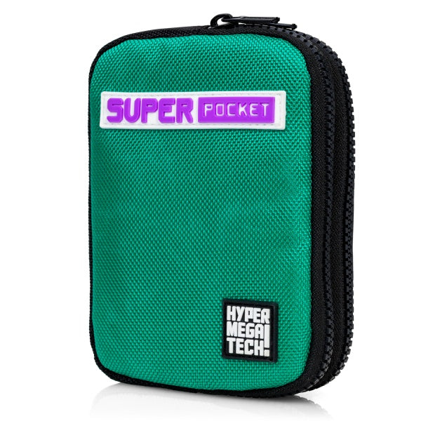 Blaze Evercade HMT Super Pocket Fabric Case (Taito) Green/Black