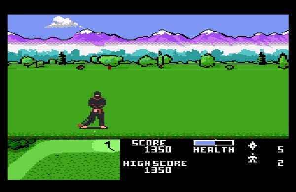 Ninja Golf (Atari 2600+, 7800 Cartridge) – Bild 3– JETZT KAUFEN BEI GLACIER GAMES .at