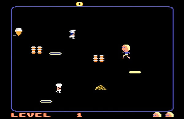 Food Fight (Atari 2600+, 7800 Cartridge) – Bild 2– JETZT KAUFEN BEI GLACIER GAMES .at